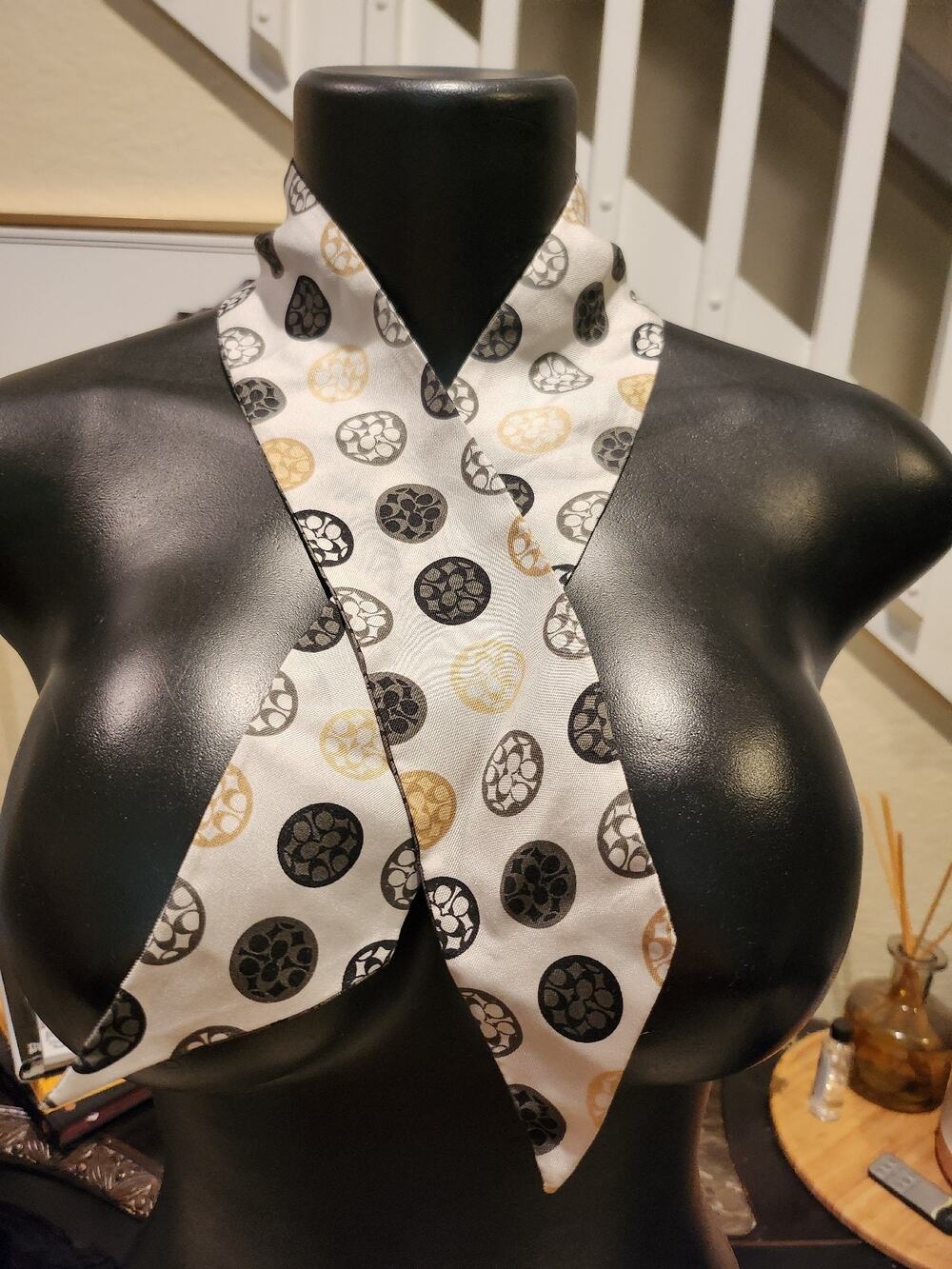 Coach silk scarf
